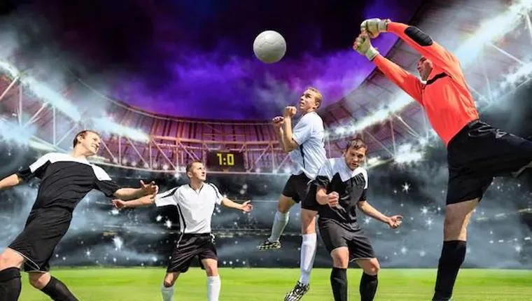 A futuristic digital interface showing Winslot's innovative vision for online gaming.